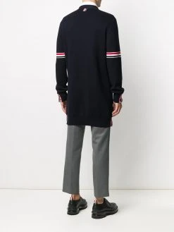 Thom Browne Milano stitch long cardigan
