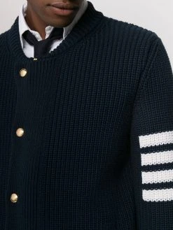 New 💯 Thom Browne 4 Bar relaxed fit cardigan cardigans of men ⭐ 9 Thom Browne 4-Bar relaxed fit cardigan