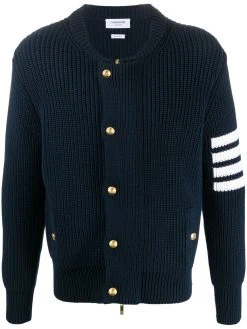 Thom Browne 4-Bar relaxed fit cardigan