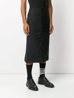 Top 10 β Thom Browne Mid length buttoned skirt shorts of men π 9 Thom Browne mid-length buttoned skirt