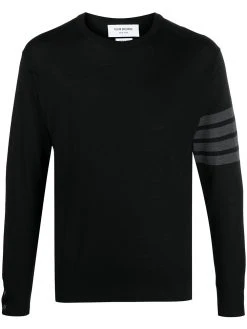 Thom Browne 4-Bar crew neck jumper