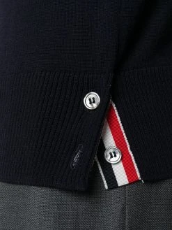 Thom Browne 4-Bar crew neck merino jumper