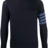 Thom Browne 4-Bar crew neck merino jumper