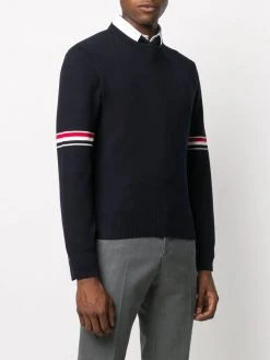 Coupon β Thom Browne Milano stitch crew neck jumper knitted sweaters of men π 7 Thom Browne Milano stitch crew neck jumper