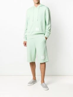 Thom Browne drawstring cotton hoodie