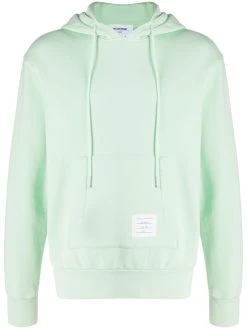 Thom Browne drawstring cotton hoodie