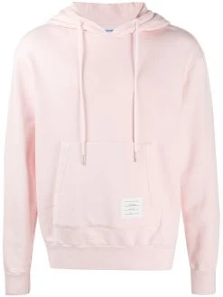 Thom Browne loopback garment-dyed hoodie