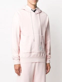 Thom Browne loopback garment-dyed hoodie