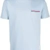Thom Browne striped chest pocket cotton T-shirt