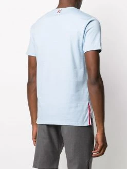 Thom Browne striped chest pocket cotton T-shirt