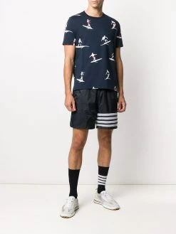 Thom Browne surfer print T-shirt