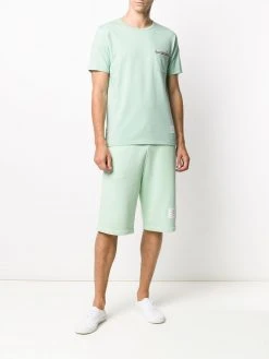 Thom Browne striped chest pocket cotton T-shirt