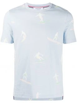Thom Browne surfer print T-shirt
