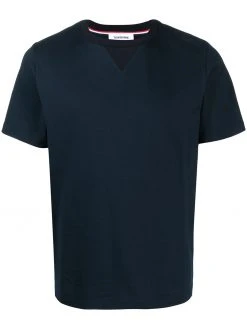 Thom Browne RWB tipping stripe short-sleeve T-shirt