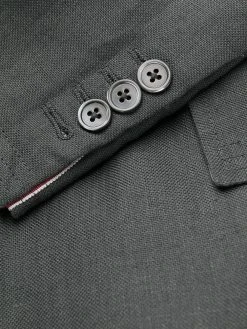 Thom Browne 4-Bar engineered coat