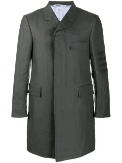 Thom Browne 4-Bar engineered coat