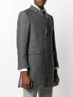 Thom Browne 4-Bar engineered coat