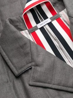 Thom Browne down-filled super 120s Chesterfield coat