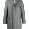Thom Browne down-filled super 120s Chesterfield coat