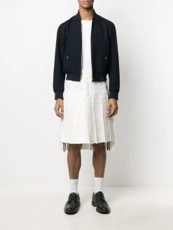 Thom Browne RWB stripe bomber jacket