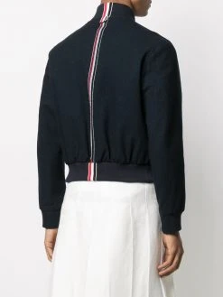 Thom Browne RWB stripe bomber jacket