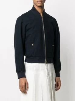 Thom Browne RWB stripe bomber jacket