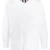 Thom Browne down-filled rear stripe shirt jacket