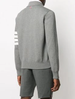 Best Pirce ⌛ Thom Browne 4 Bar zip up bomber jacket bomber jackets of men ✔️ 8 Thom Browne 4-Bar zip-up bomber jacket