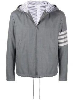 Thom Browne 4-Bar hooded golf jacket