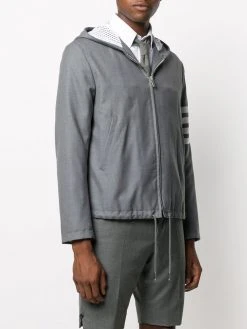 Thom Browne 4-Bar hooded golf jacket