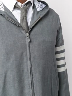 Thom Browne 4-Bar hooded golf jacket