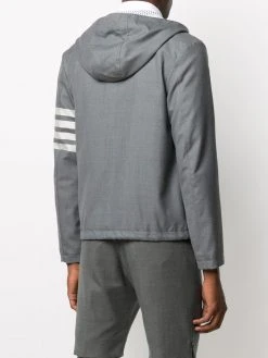 Thom Browne 4-Bar hooded golf jacket