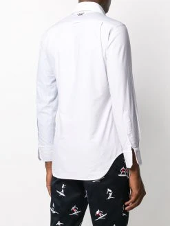 Brand new ❤️ Thom Browne Fun Mix rounded collar Oxford shirt shirts of men ✨ 8 Thom Browne Fun-Mix rounded collar Oxford shirt