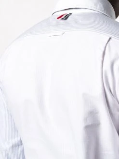 Brand new ❤️ Thom Browne Fun Mix rounded collar Oxford shirt shirts of men ✨ 9 Thom Browne Fun-Mix rounded collar Oxford shirt