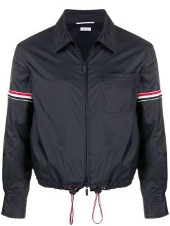 Thom Browne armband zip-up jacket