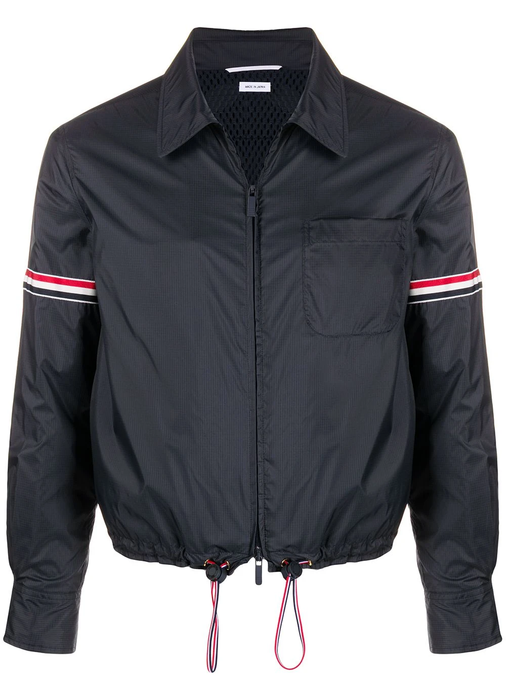 Hot Sale π Thom Browne Armband zip up jacket lightweight jackets of men π₯ 1 Thom Browne armband zip-up jacket