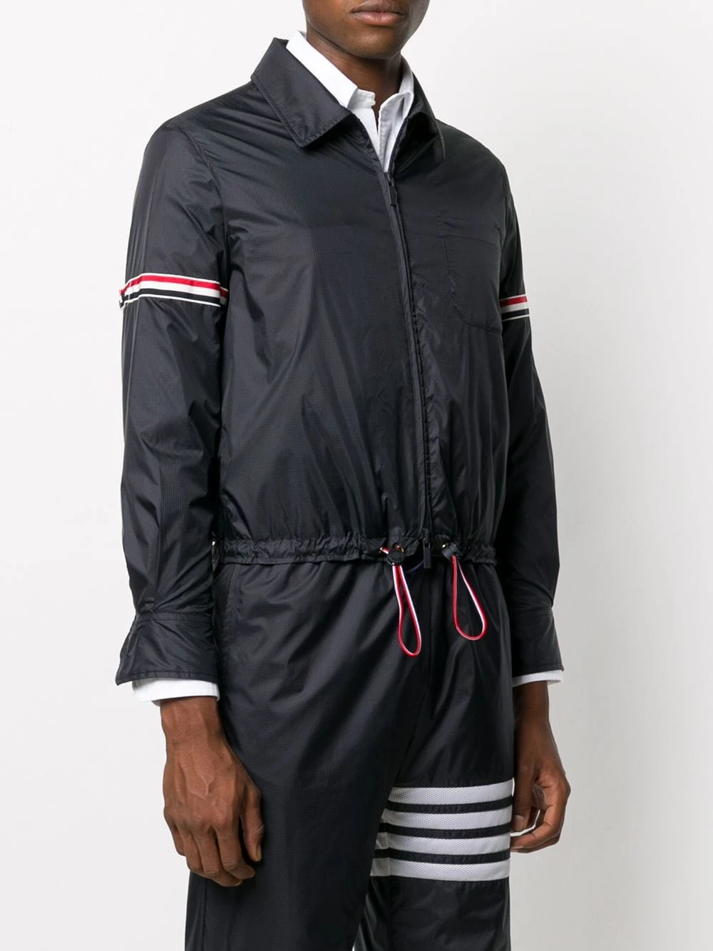 Hot Sale π Thom Browne Armband zip up jacket lightweight jackets of men π₯ 3 Thom Browne armband zip-up jacket