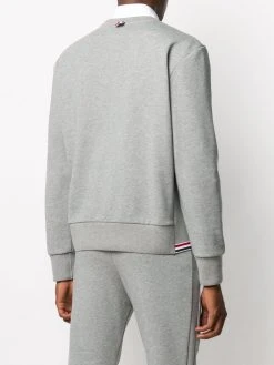 Thom Browne loopback cotton tipped sweatshirt