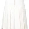 Thom Browne 4-bar knee-length pleated skirt