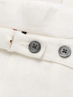 Thom Browne 4-bar knee-length pleated skirt