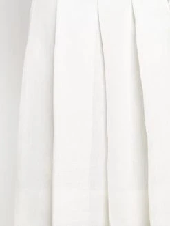 Thom Browne 4-bar knee-length pleated skirt