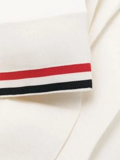 Thom Browne 4-bar knee-length pleated skirt