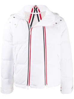 Thom Browne down-filled funnel neck jacket