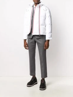 Thom Browne down-filled funnel neck jacket