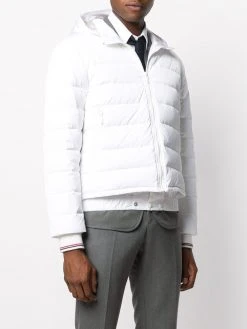Thom Browne hooded poly twill ski jacket