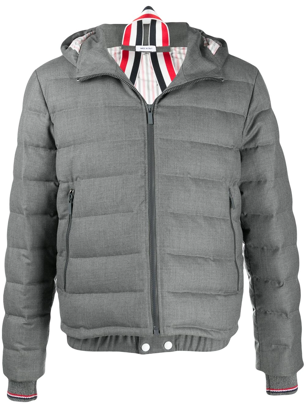 Wholesale β Thom Browne Super 120s twill ski jacket down jackets of men π 1 Thom Browne super 120s twill ski jacket