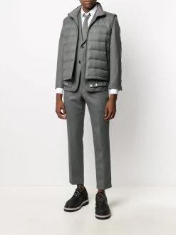 Thom Browne super 120s down-filled ski vest