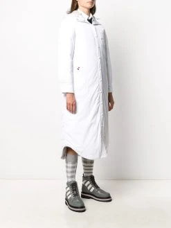 Thom Browne stripe detail down-filled parka