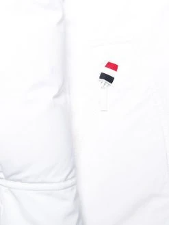 Thom Browne stripe detail down-filled parka
