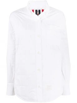 Thom Browne oversized quilted shirt jacket